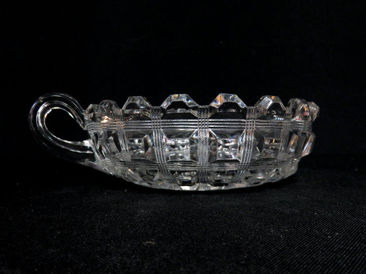 Vintage Glass Nut Dish