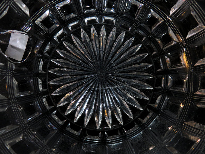 Vintage Glass Nut Dish