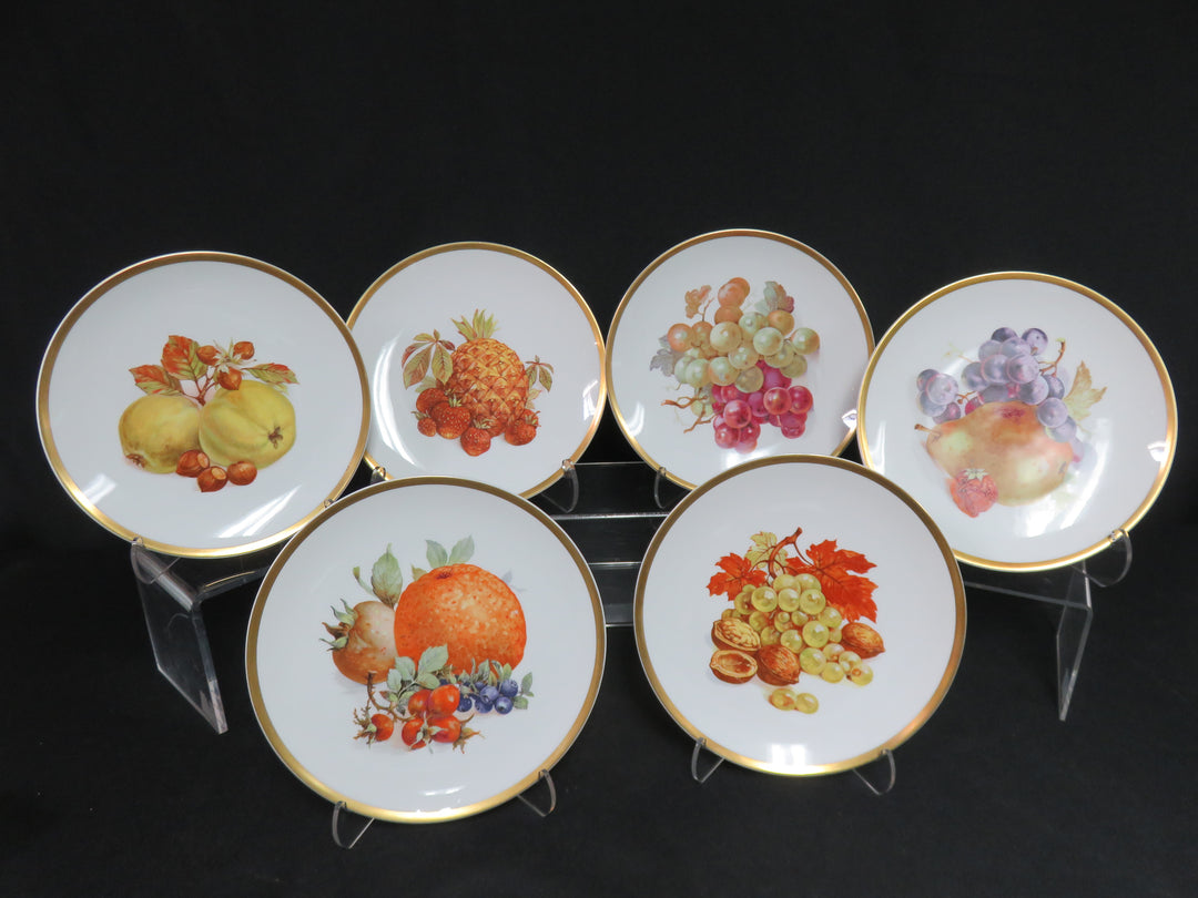 Fruit Motif Dessert/Salad Plates