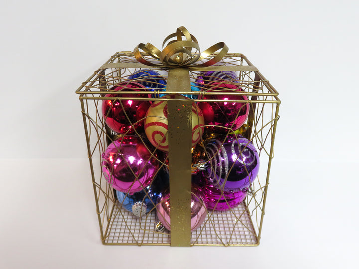 Christmas Box with Ornaments