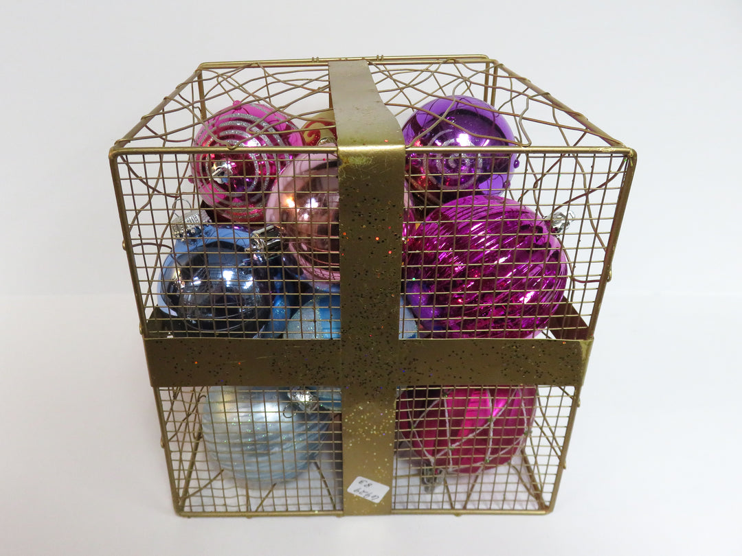 Christmas Box with Ornaments