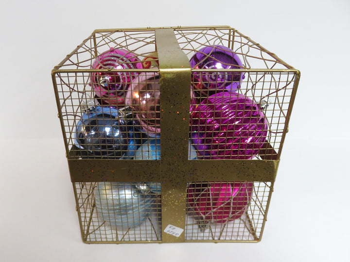 Christmas Box with Ornaments