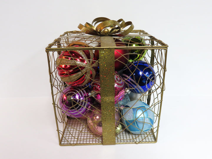 Christmas Box with Ornaments