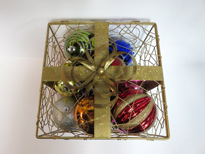 Christmas Box with Ornaments
