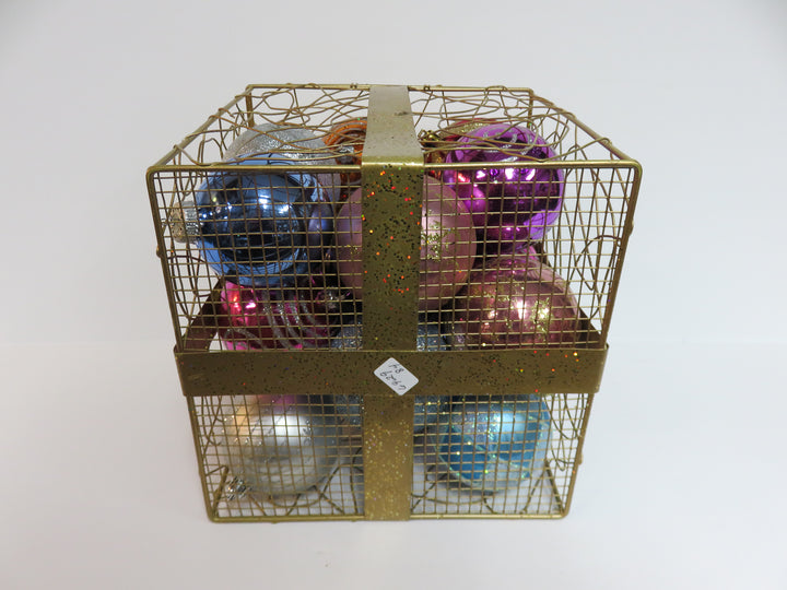 Christmas Box with Ornaments