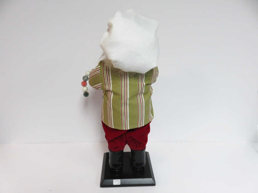 Santa with White Chef's Hat