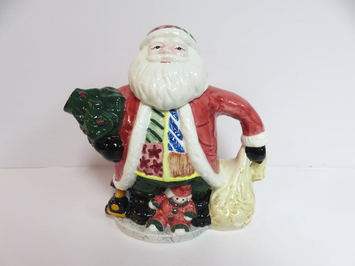 World Bazaars Santa Teapot