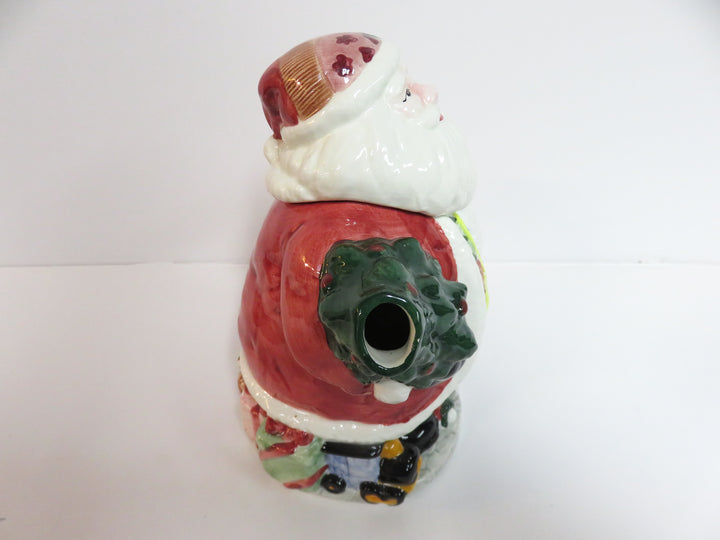 World Bazaars Santa Teapot