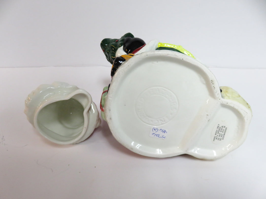 World Bazaars Santa Teapot