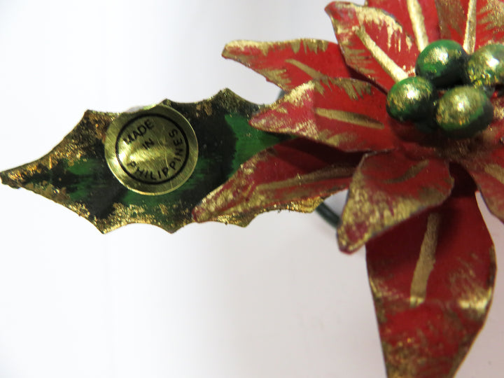 Poinsettia Napkin Rings