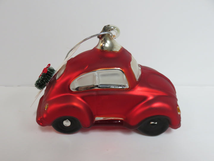 Red Beetle Auto Ornament