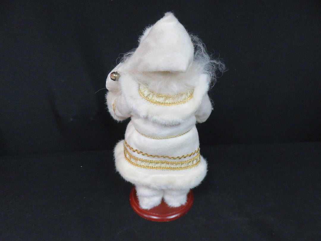 Santa Cradling Baby