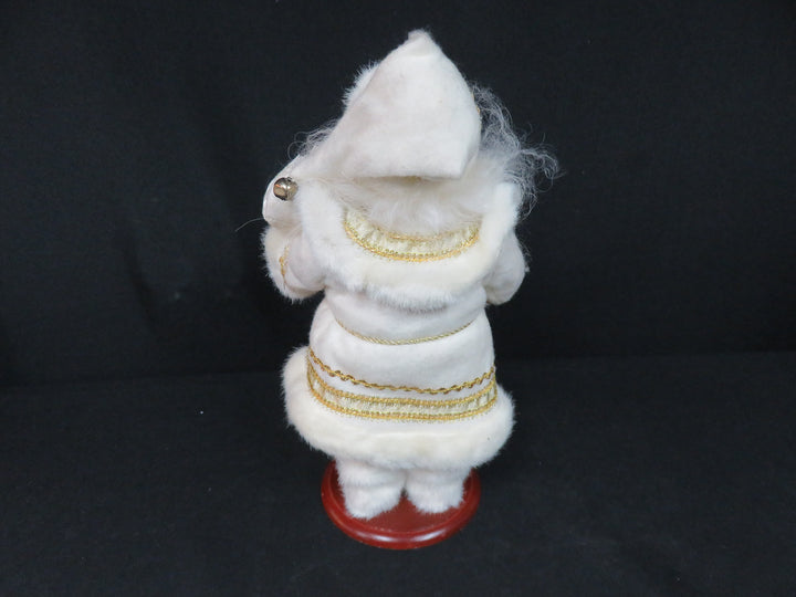 Santa Cradling Baby