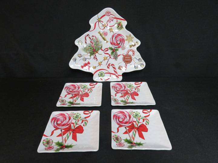Christmas Platter and Plates
