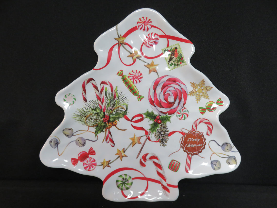 Christmas Platter and Plates