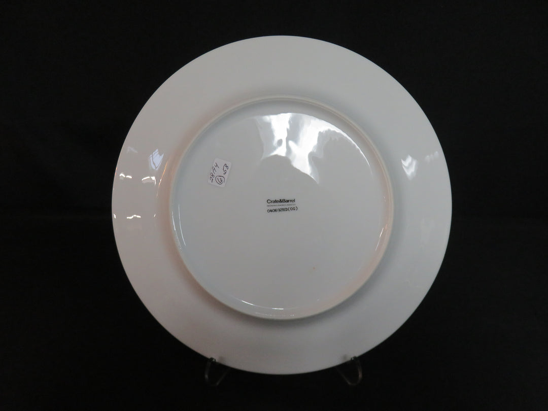Crate & Barrel Holiday Plates