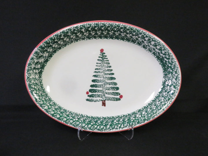 Furio Christmas Tree Dish - Clearance