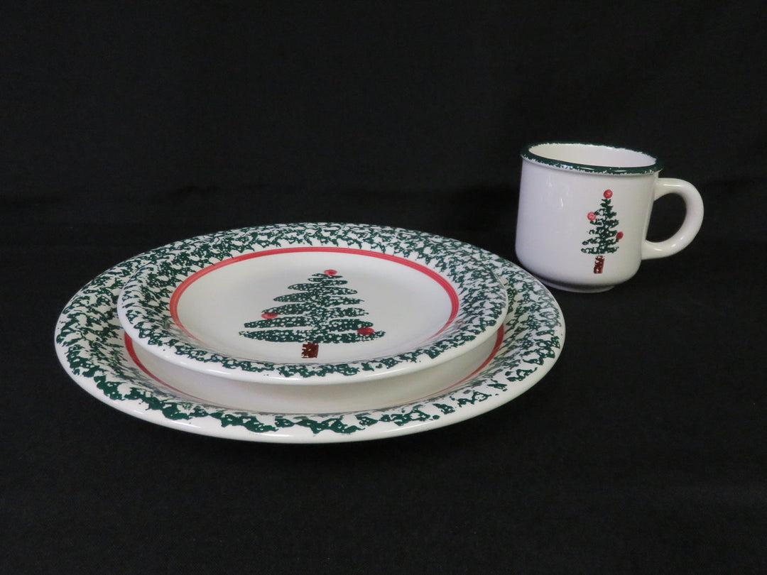 Furio Christmas Tree Dish - Clearance