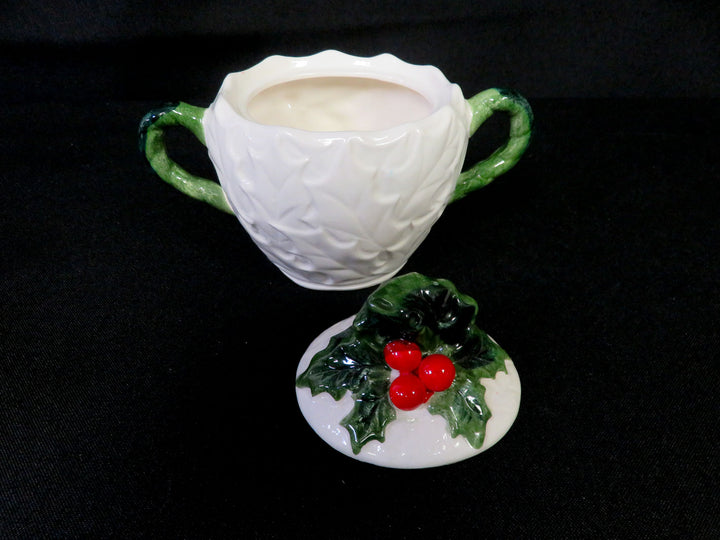 Lefton Christmas Cream and - Sugar