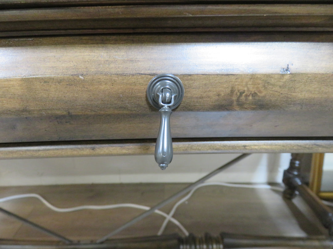 Dark Wood Writing Desk