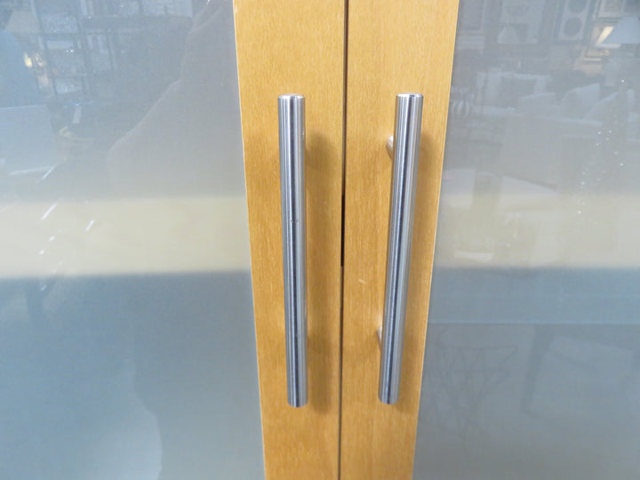 Contemporary Light Wood Cabinet