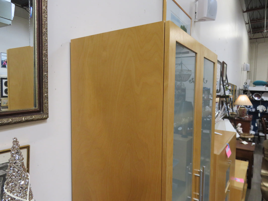 Contemporary Light Wood Cabinet