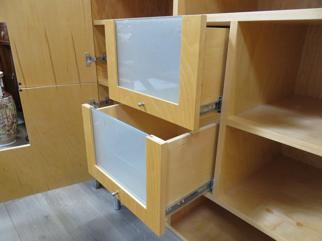 Contemporary Light Wood Chest