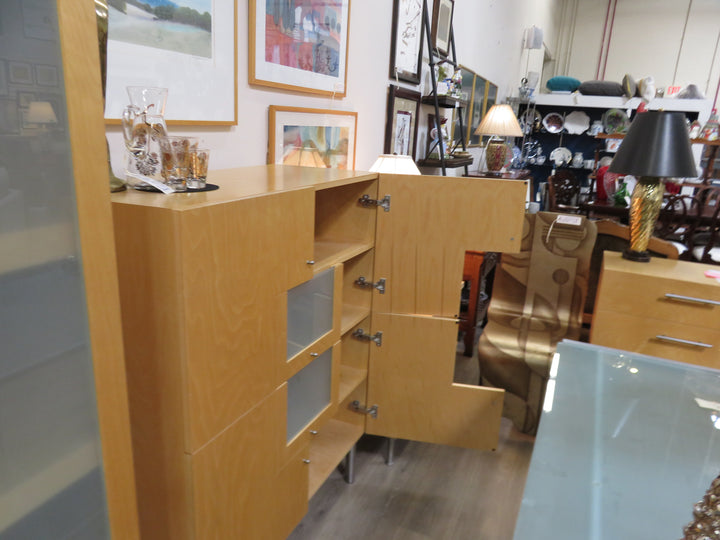 Contemporary Light Wood Chest