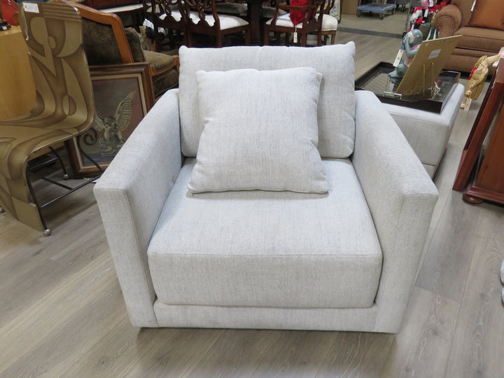 Crate & Barrel Swivel Chair