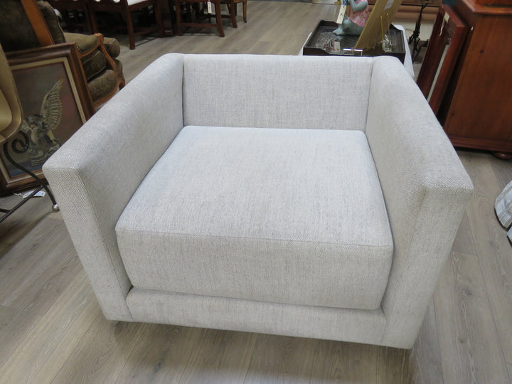 Crate & Barrel Swivel Chair