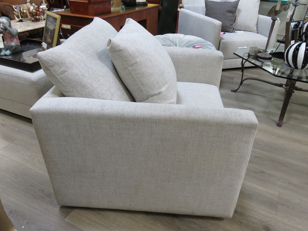 Crate & Barrel Swivel Chair
