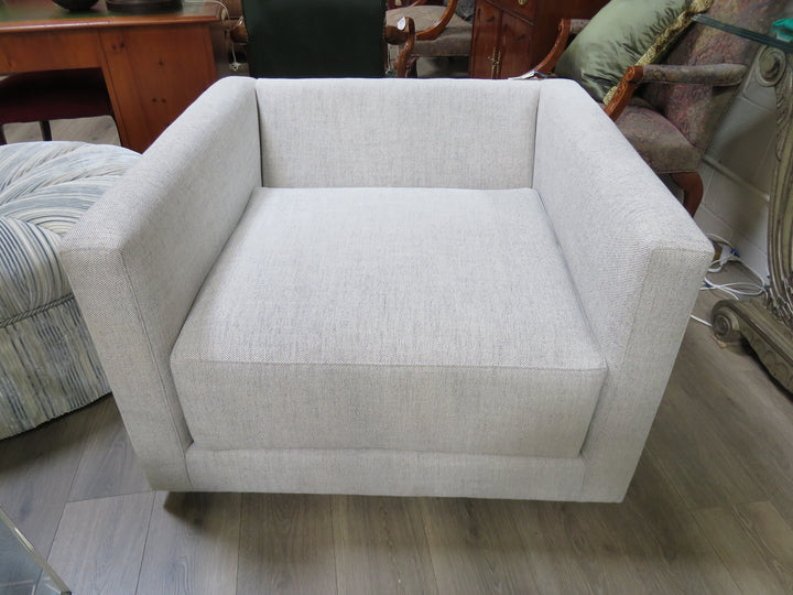 Crate & Barrel Swivel Chair