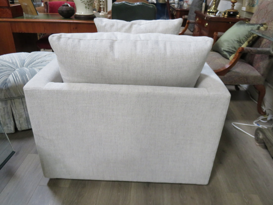 Crate & Barrel Swivel Chair