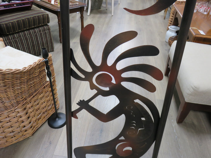 Rustic Kokopelli Floor Lamp