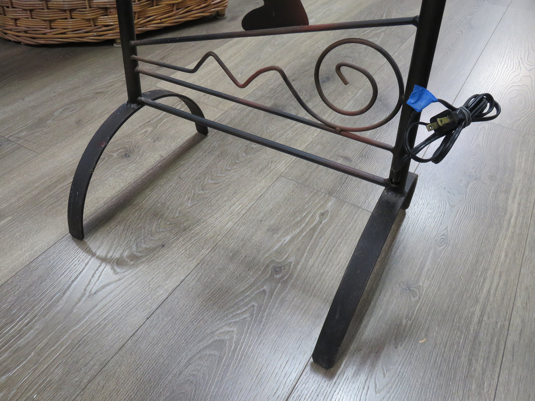 Rustic Kokopelli Floor Lamp