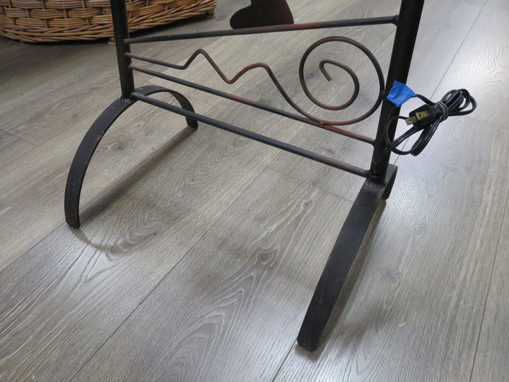 Rustic Kokopelli Floor Lamp