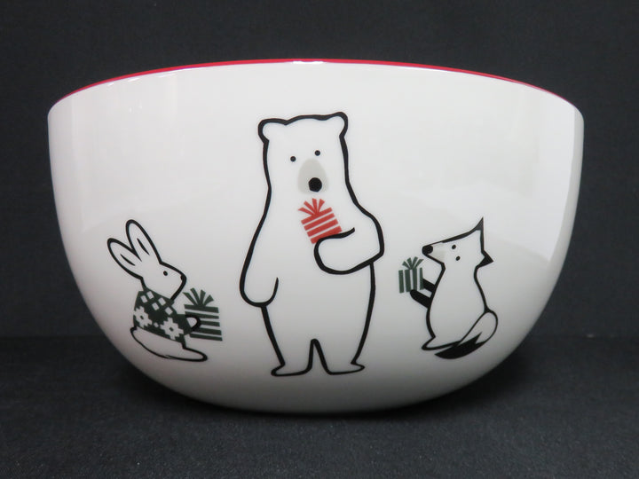 Crate & Barrel Christmas Bowl