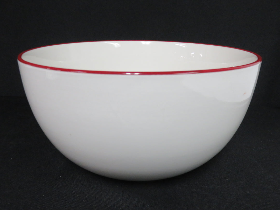Crate & Barrel Christmas Bowl