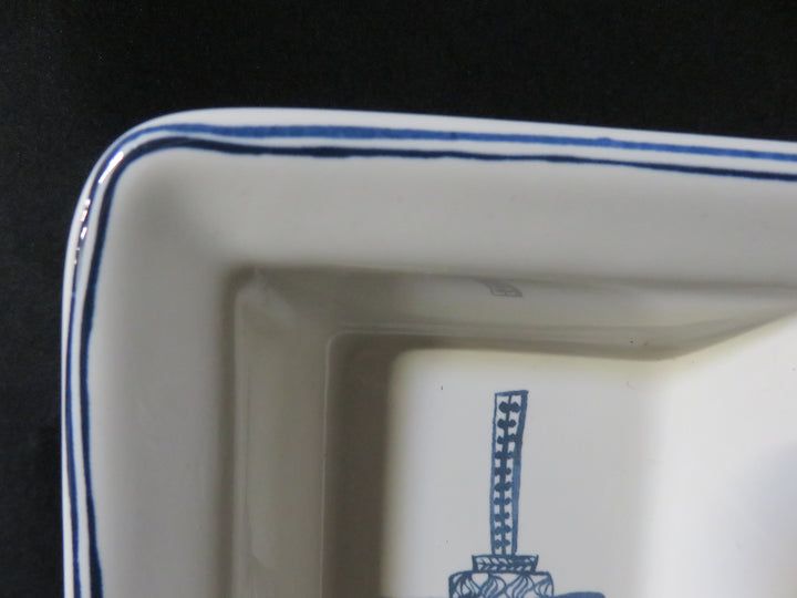 Pottery Barn Hanukkah Divided Dish