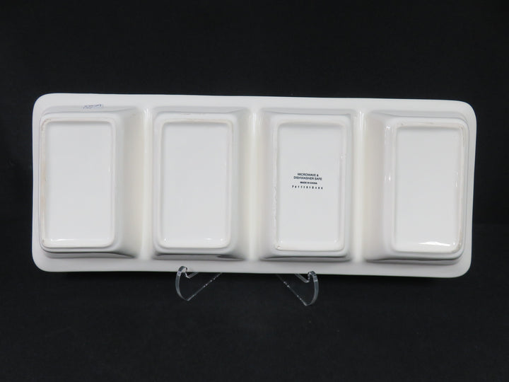 Pottery Barn Hanukkah Divided Dish