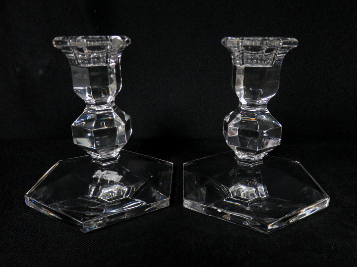 Val St. Lambert Candlesticks