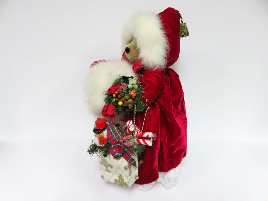 Apple Whimseys Victorian Bear