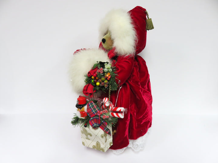 Apple Whimseys Victorian Bear