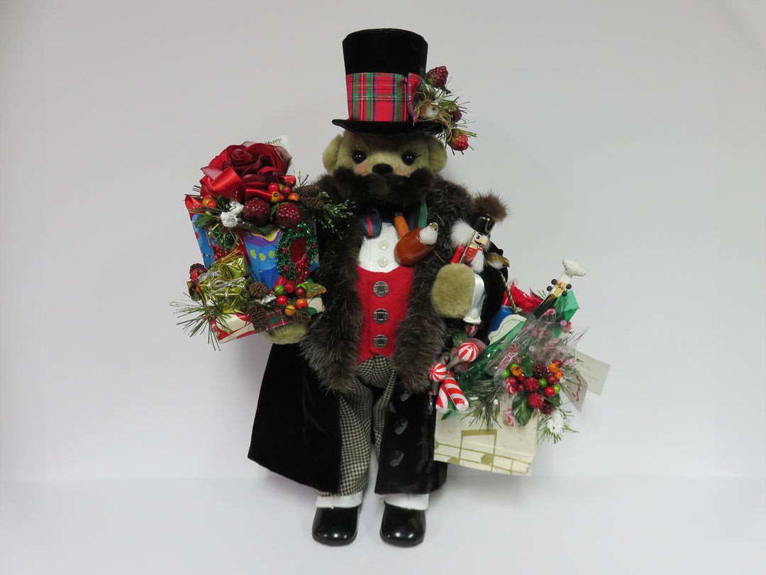 Apple Whimseys Yuletide Treasures Bear