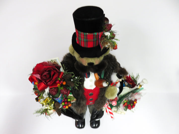 Apple Whimseys Yuletide Treasures Bear