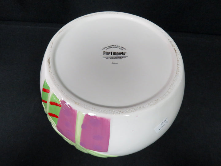 Pier 1 Snowman Cookie Jar