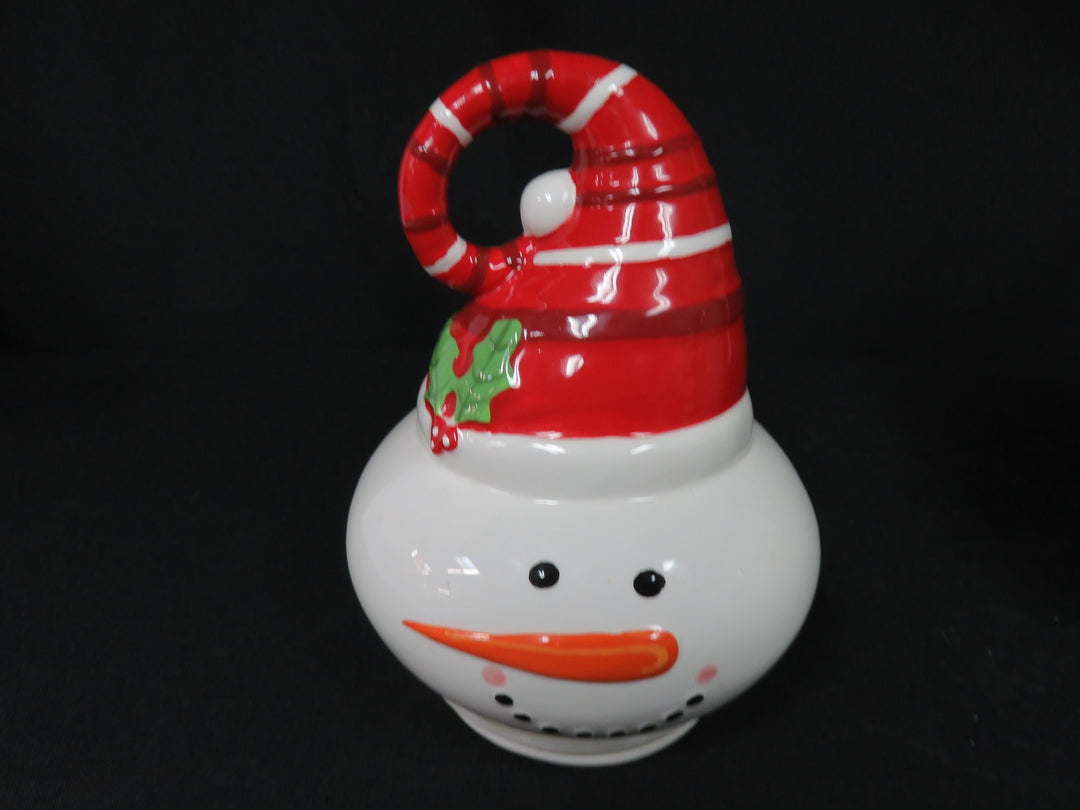 Pier 1 Snowman Cookie Jar