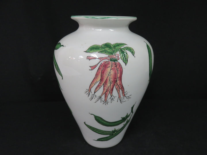 Vegetable Motif Vase