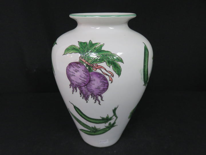 Vegetable Motif Vase