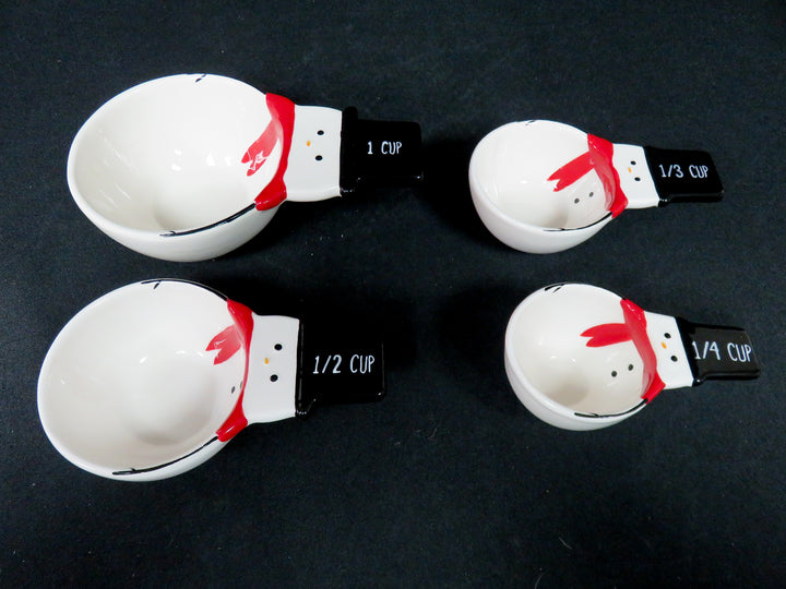 Tag Snowman Measuring Cups